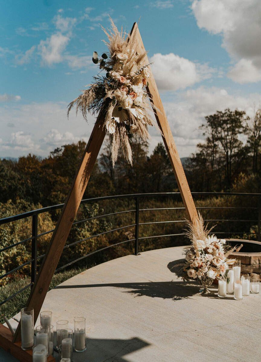 See more weddings from wedding vendor Petal and Fern WNC