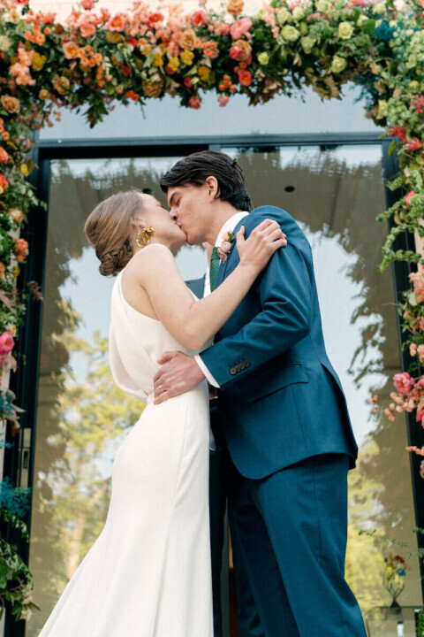 The Making of a Rainbow Wedding for Ellen and Conor