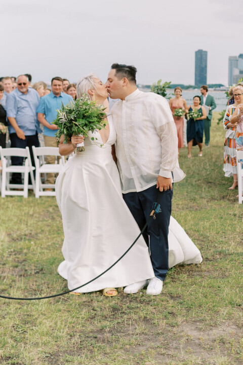 The Making of an Enchanted Waterfront Wedding for Emily and Max