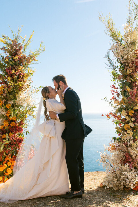 The Making of a Bold and Colorful Big Sur Wedding for Charlotte and Matt