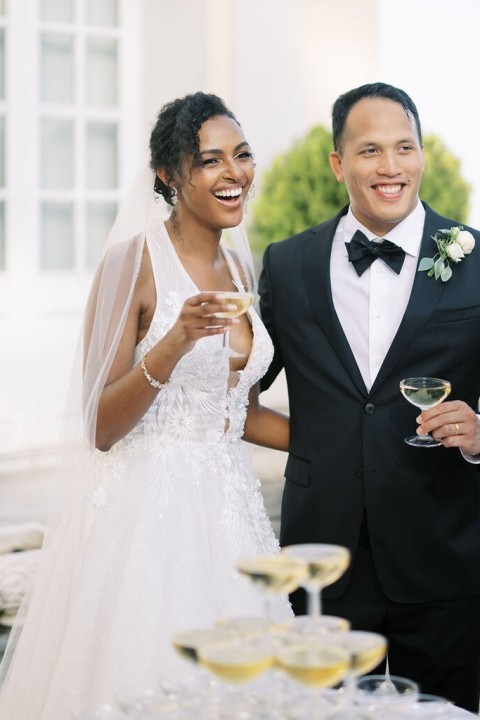 The Making of a French Ch&acirc;teau Wedding for Sorhaya and Duc