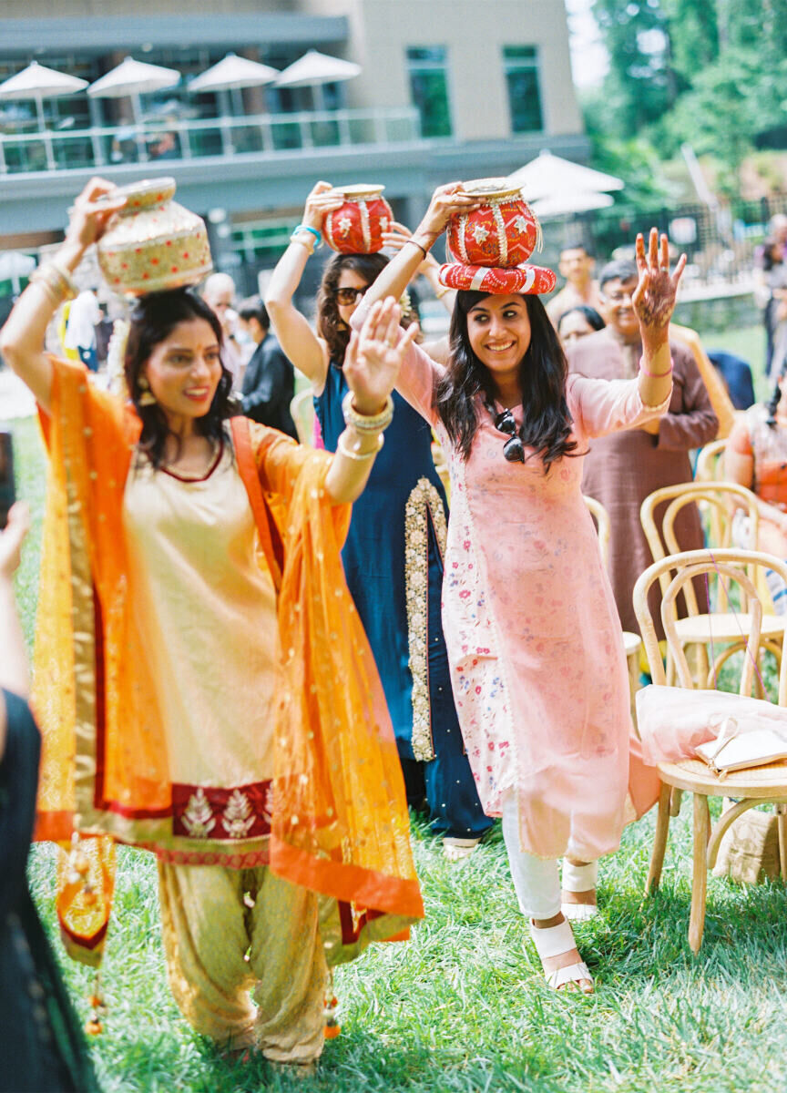 An engagement ceremony was just one part of this destination Indian wedding weekend, which incorporated many meaningful rituals and traditions.