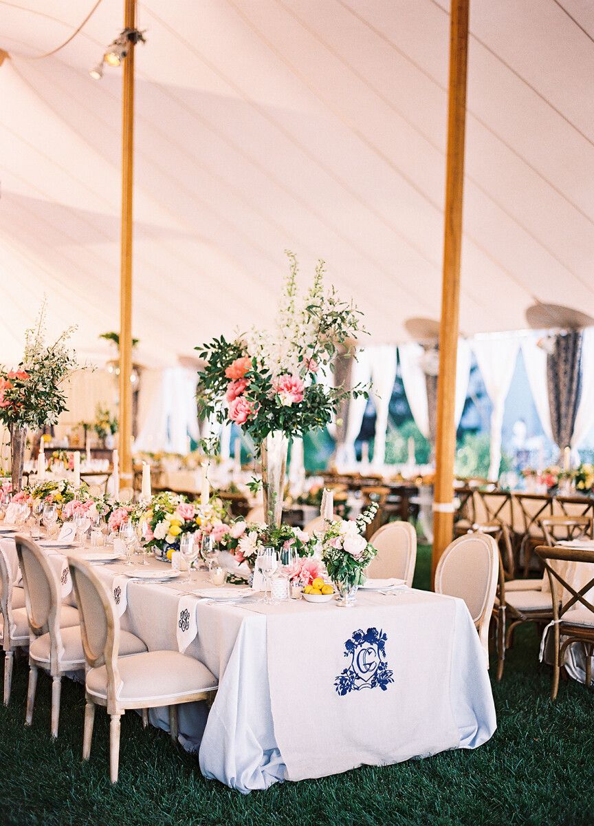 Wedding advice: See more of Georgia and Charlie's tented wedding