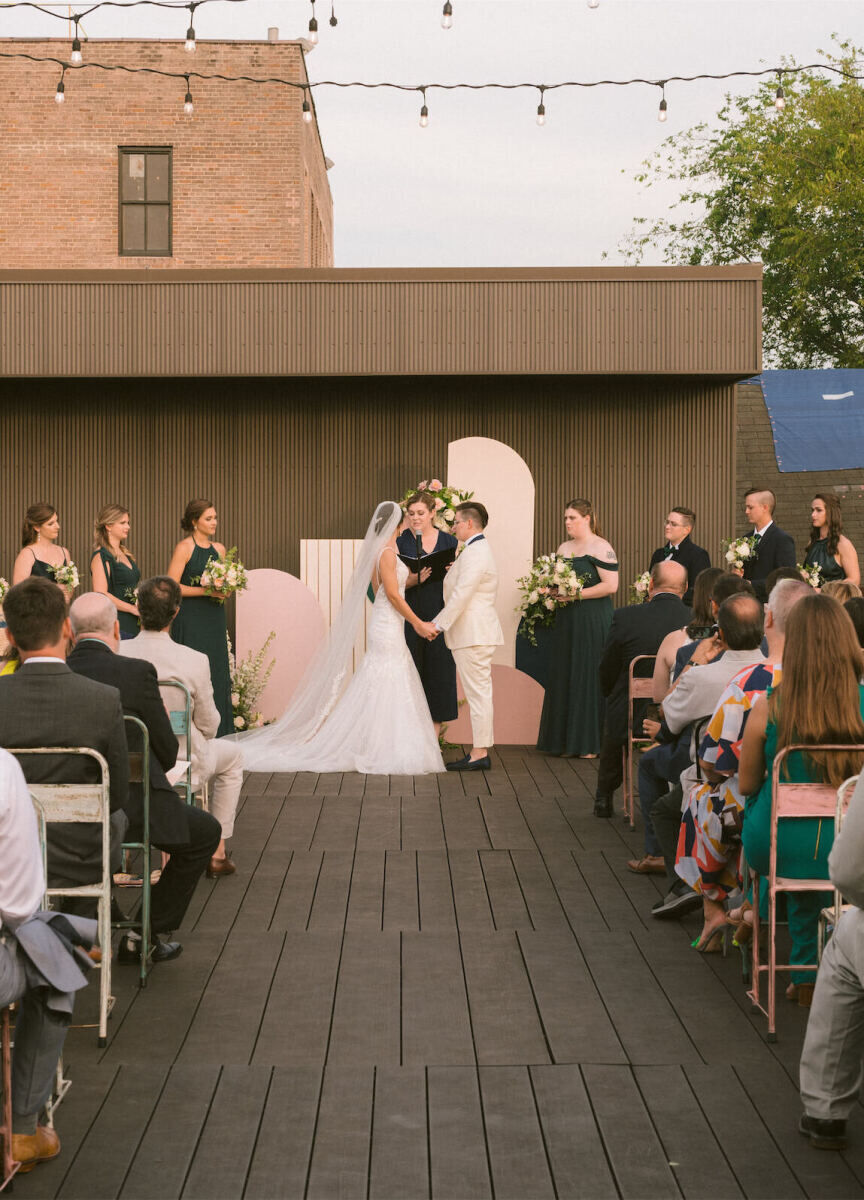 Best Places for a Minimalist Wedding: A wedding at Capulet.