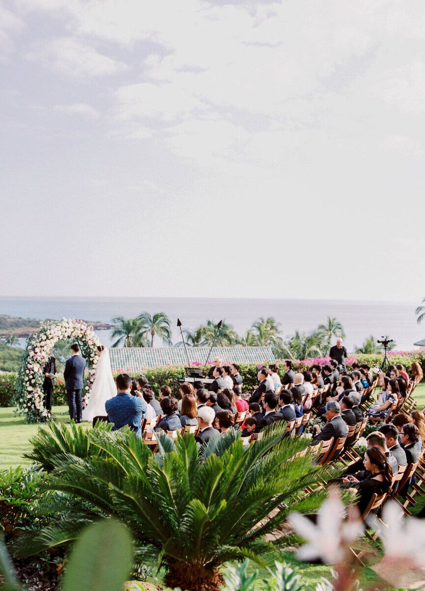 Wedding venue ideas: See more of Clara & Elbert's waterfront wedding venue, Four Seasons Resort Lanai