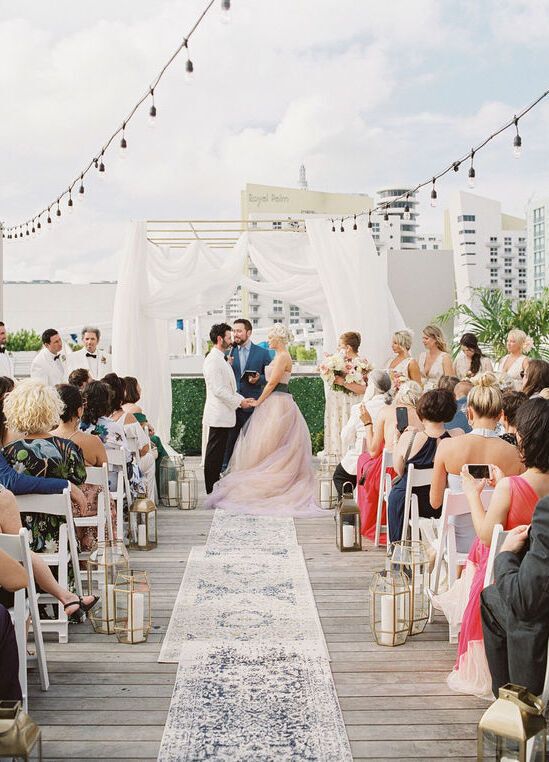 Wedding venue ideas: See more of Dani & Brant's beach wedding venue, The Betsy Hotel