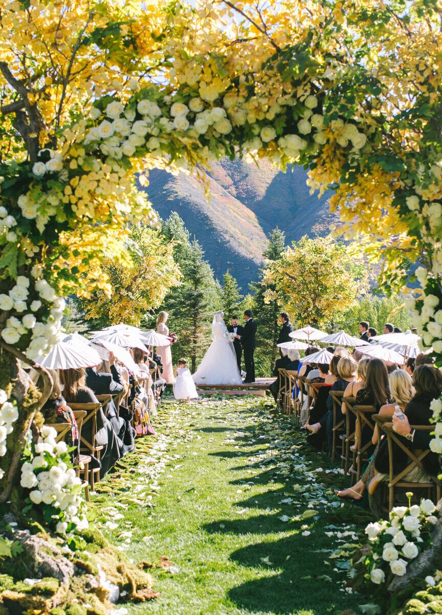 Wedding venue ideas: See more of Carolyn & Will's mountain wedding venue, Roaring Fork Club