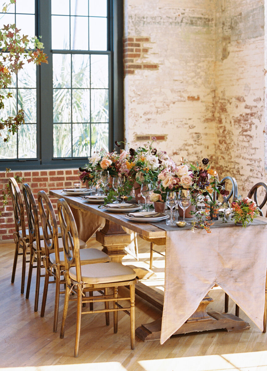 Wedding Planner: See more from Lauren & Chris' modern wedding