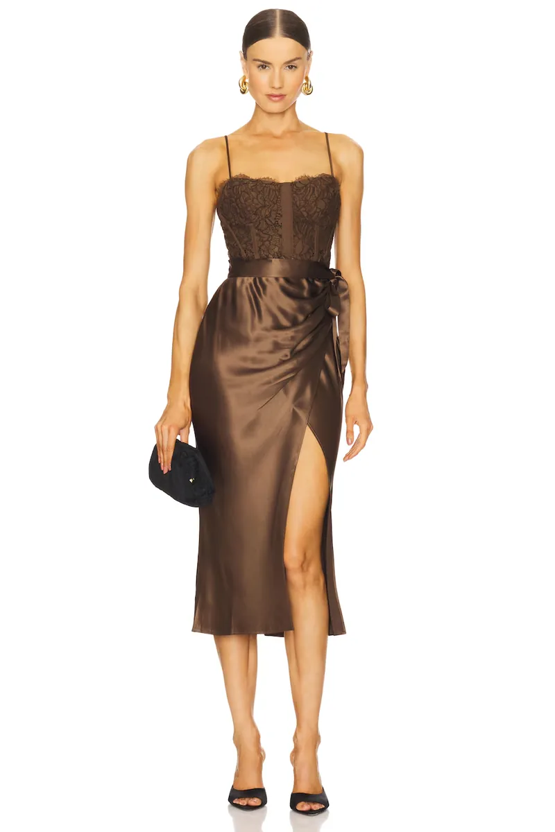 Cami NYC Tricia dress in chicory