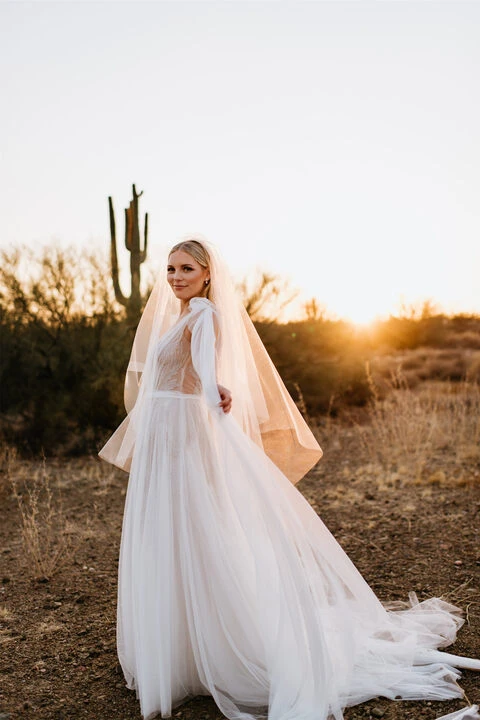 A Desert Wedding for Amanda and Mathieu