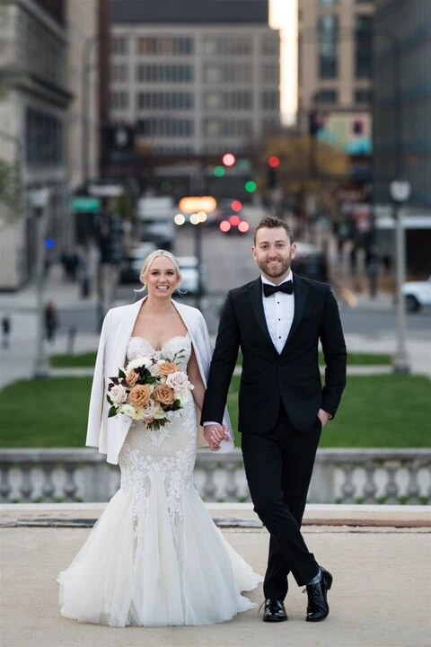 A Glam Wedding for Carly and Mike
