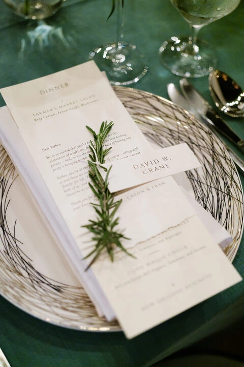 A Glam Wedding for Cason and Fran