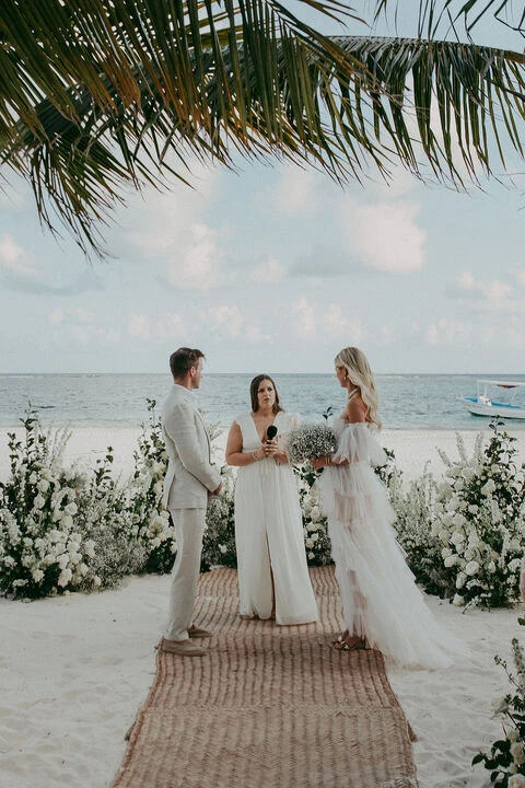 A Beach Wedding for Clair and Trevor