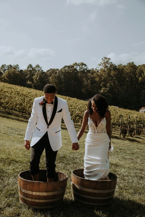 A Rustic Wedding for Dominique and Airial