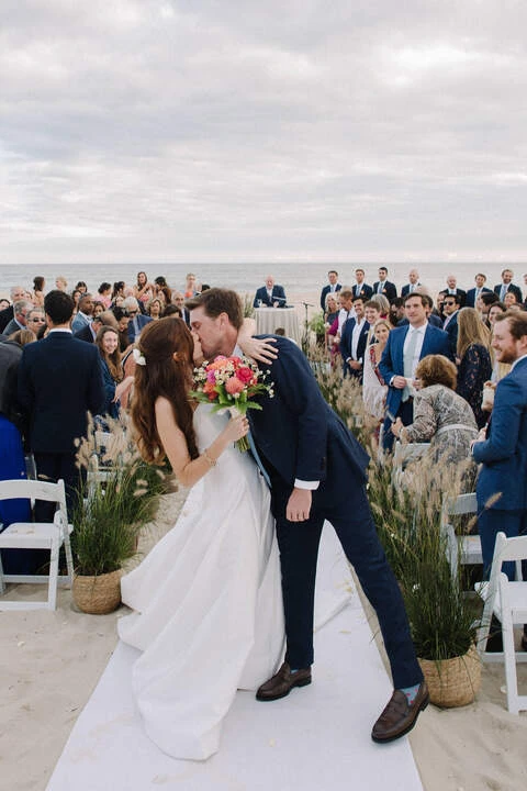 A Beach Wedding for Isabel and Tony