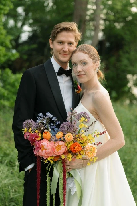 A Colorful Wedding for Lindsay and Grant
