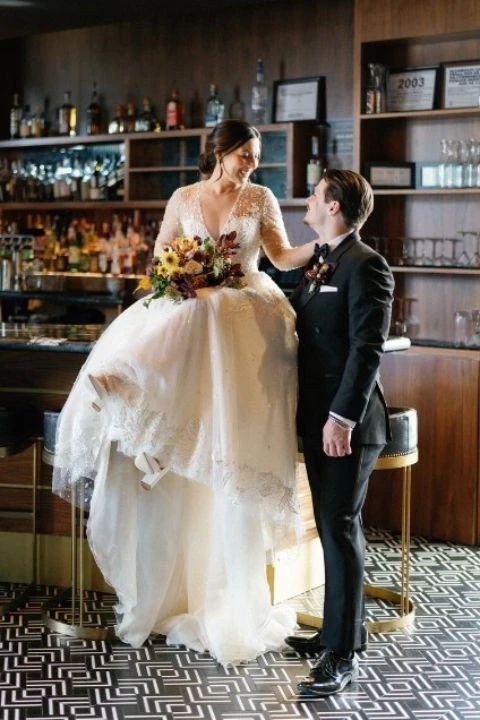 A Vintage Wedding for Marina and Garrett