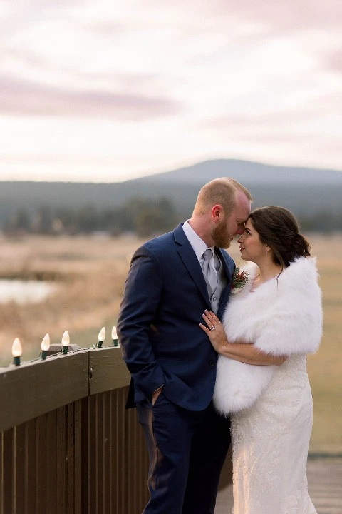 A Holiday Wedding for Regan and Cory