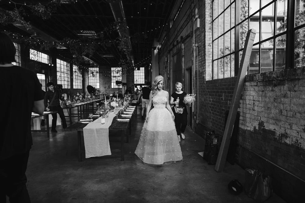 An Industrial Wedding for Ilana and Scott