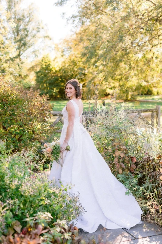 A Garden Wedding for Caroline and Adam