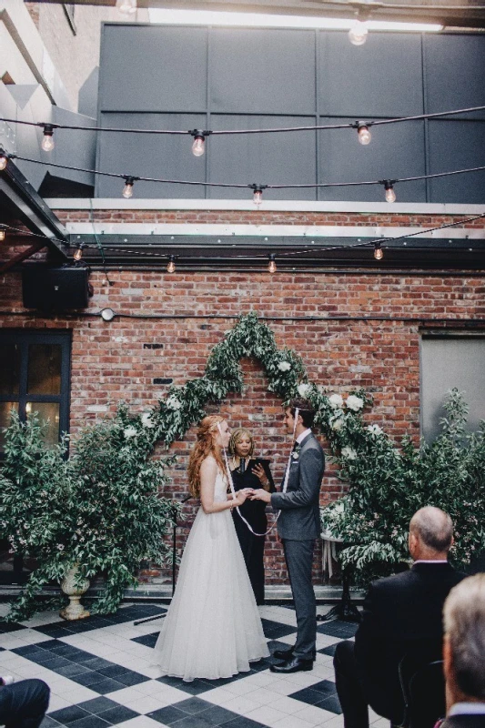 An Industrial Wedding for Brittany and Alex