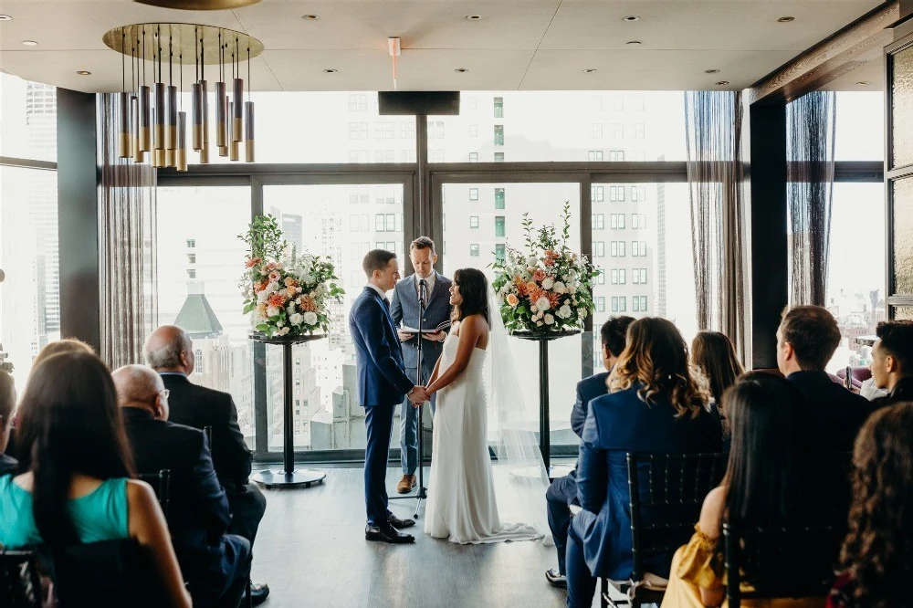 An Indoor Wedding for Marjorie and Brad