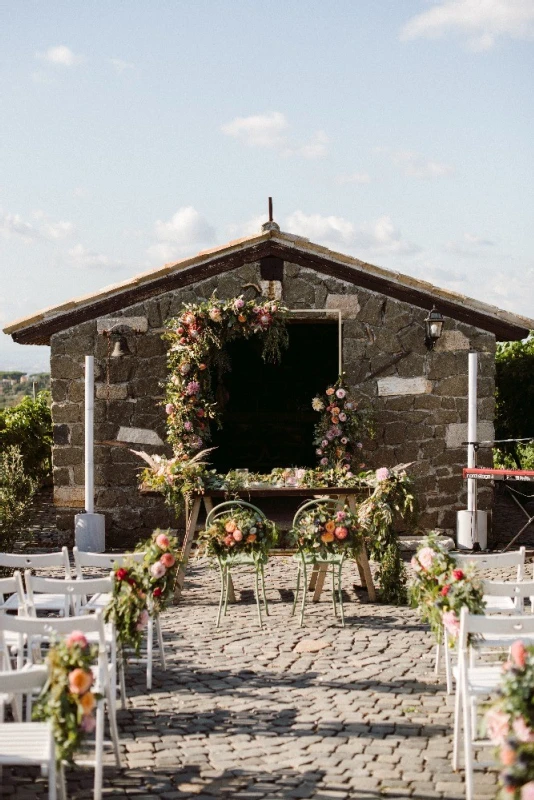 A Garden Wedding for Hannah and Valerio