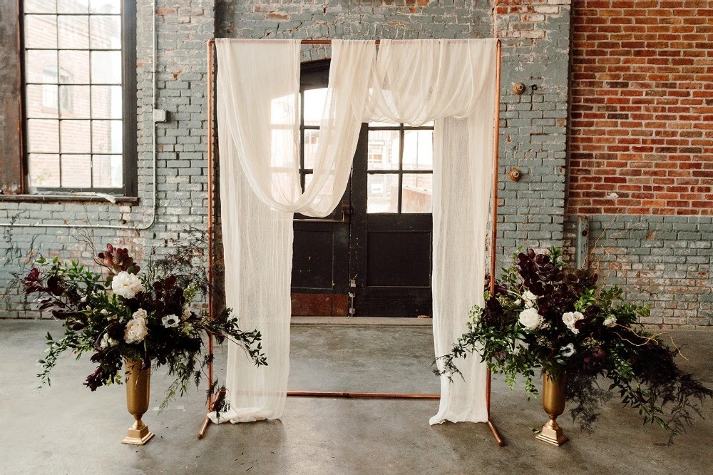 An Industrial Wedding for Ally and Eric