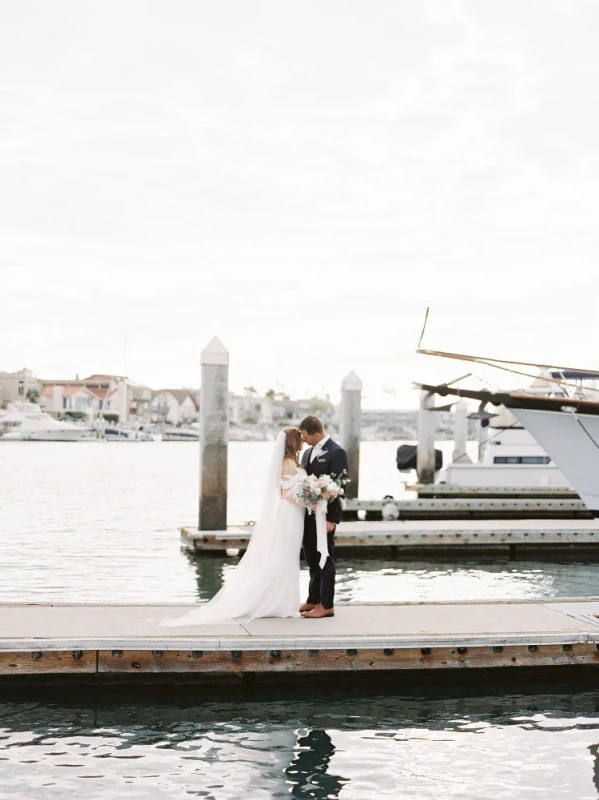 A Waterfront Wedding for Monika and Michael