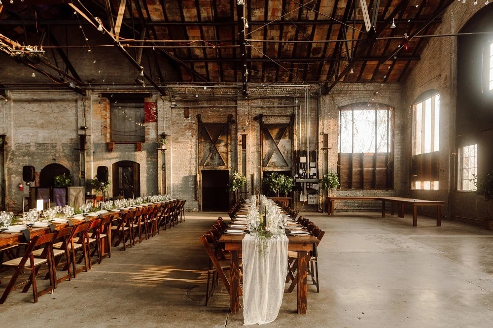 An Industrial Wedding for Ally and Eric