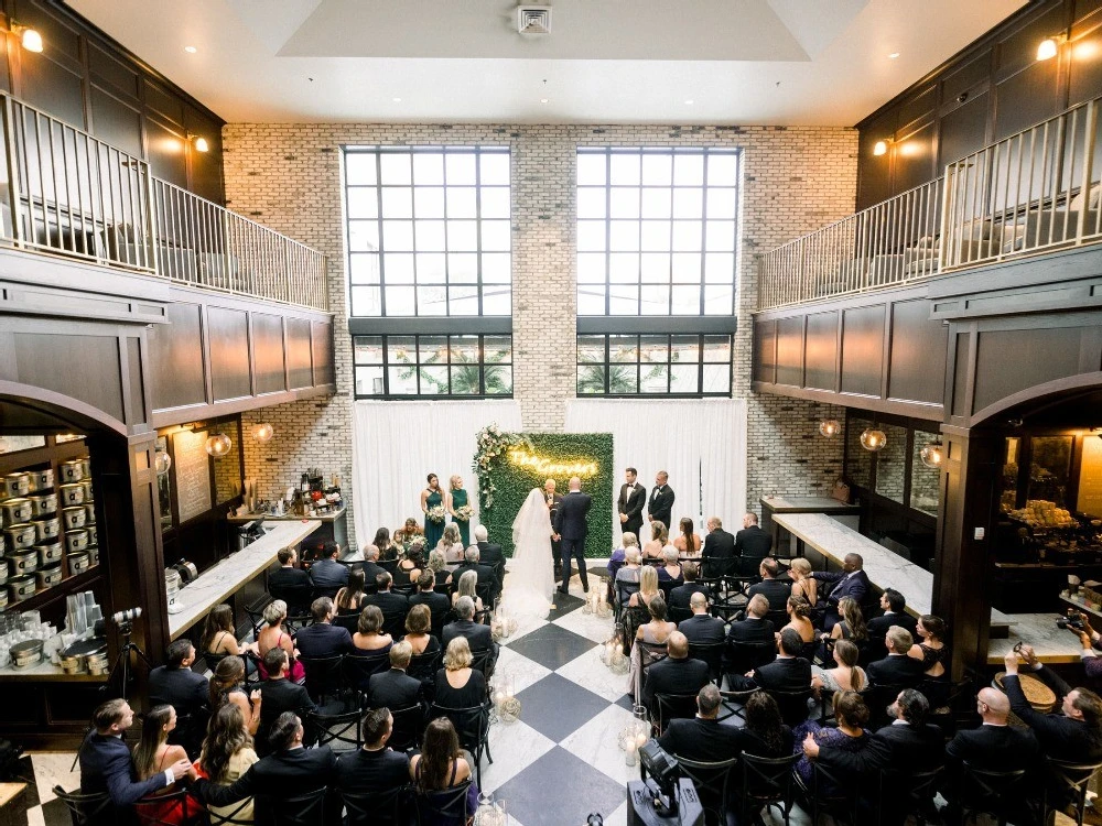 An Industrial Wedding for Courtney and Matt