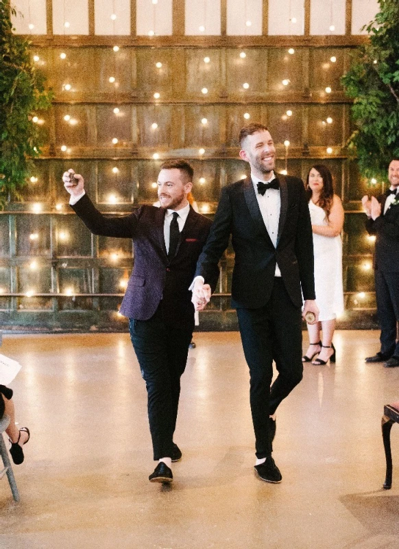 An Industrial Wedding for Brian and Oscar