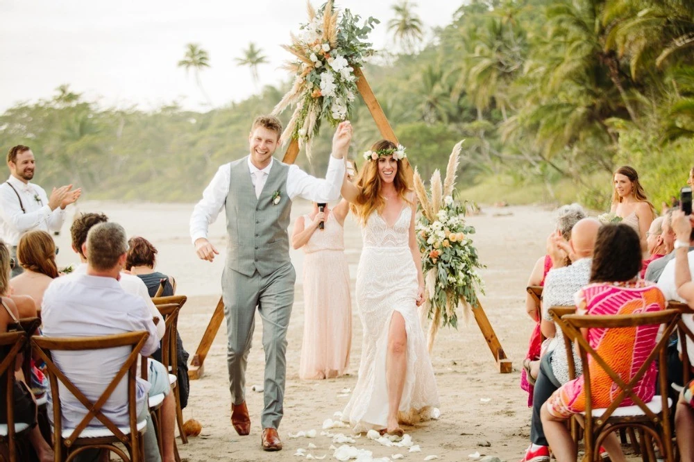 A Beach Wedding for Sita and David