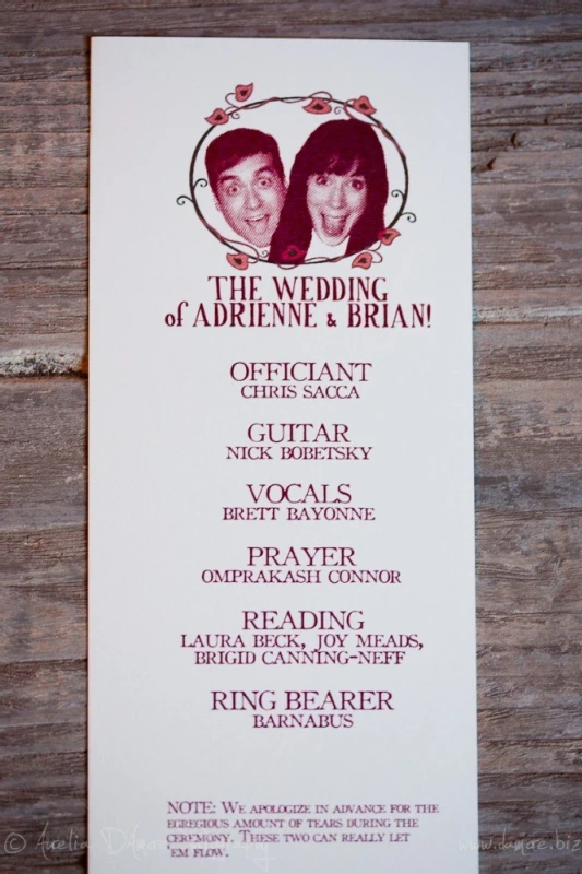 A Wedding for Adrienne and Brian