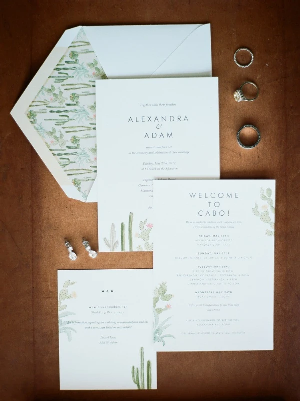 A Desert Wedding for Alexandra and Adam