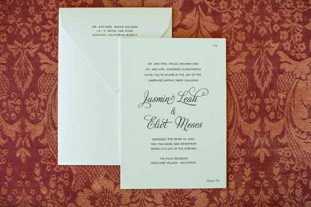 A Formal Wedding for Jasmin and Eliot