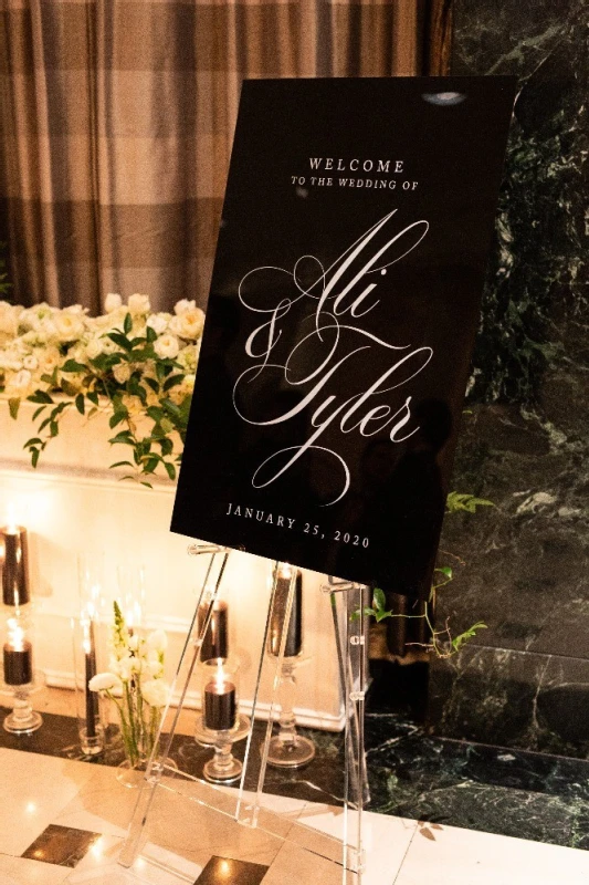 A Glam Wedding for Alison and Tyler