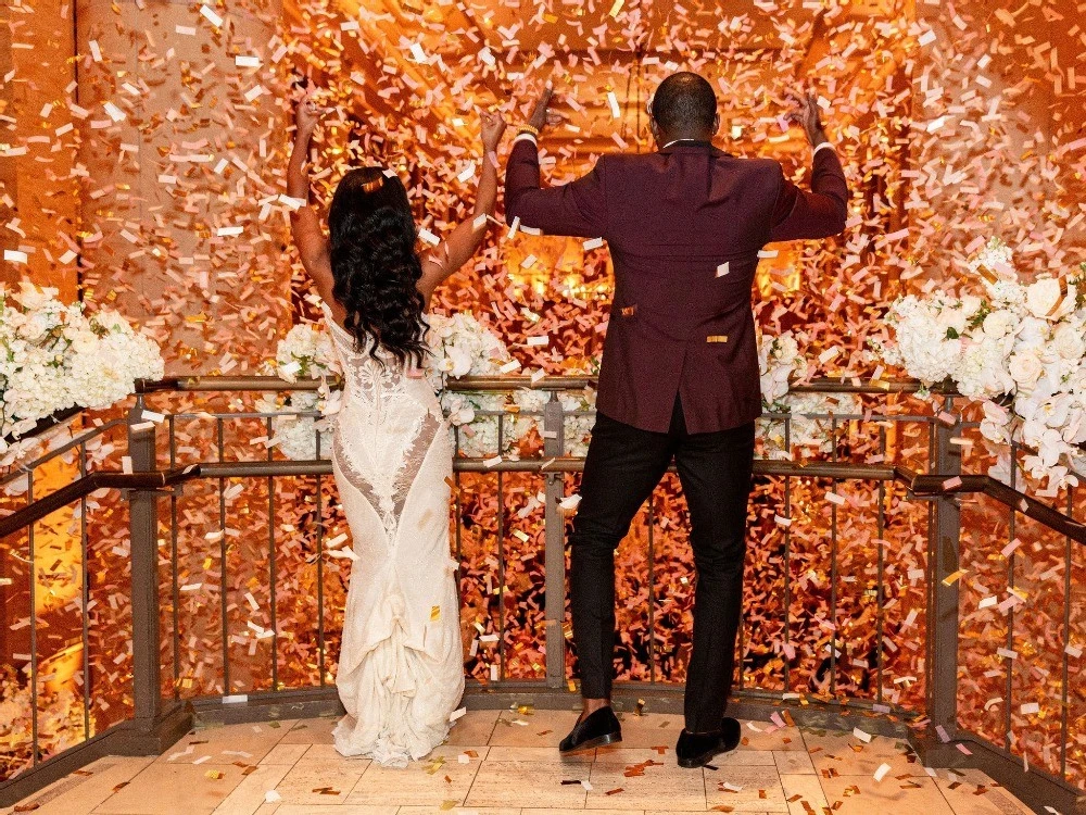 A Glam Wedding for Tori and Darrius