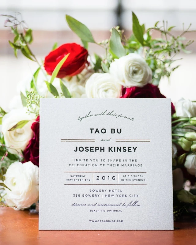 A Wedding for Tao and Joe