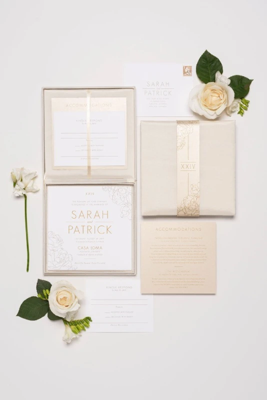 A Glam Wedding for Sarah and Patrick