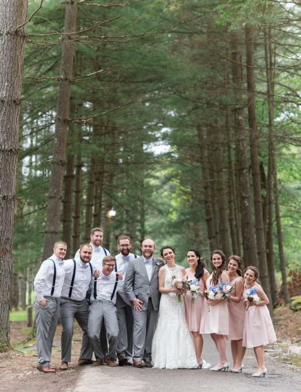 A Rustic Wedding for Amy and Zach