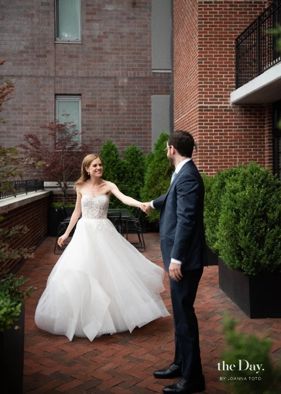 An Indoor Wedding for Marisa and Benjamin