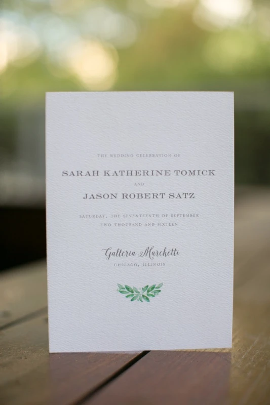 A Wedding for Sarah and Jason