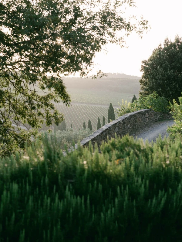 A Garden Wedding for Agatha and Peter