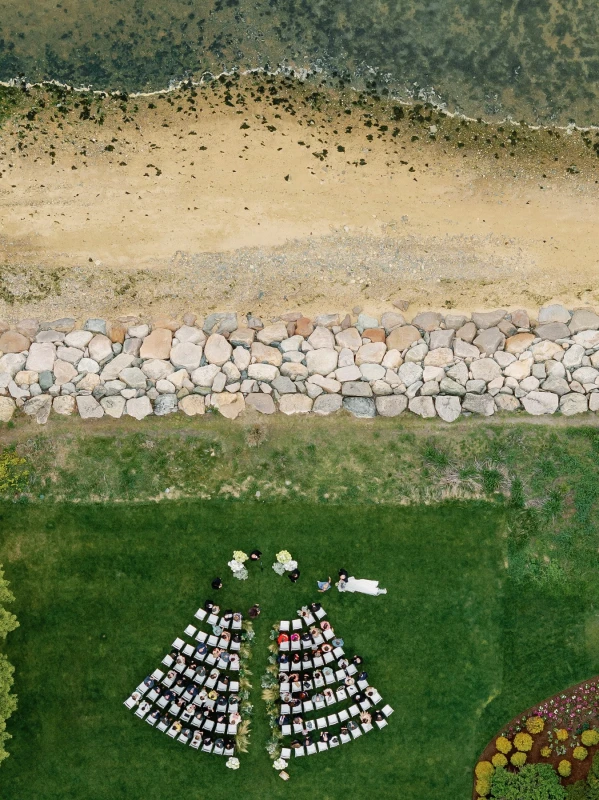 An Organic Coastal Wedding for Alaina and Nicolas