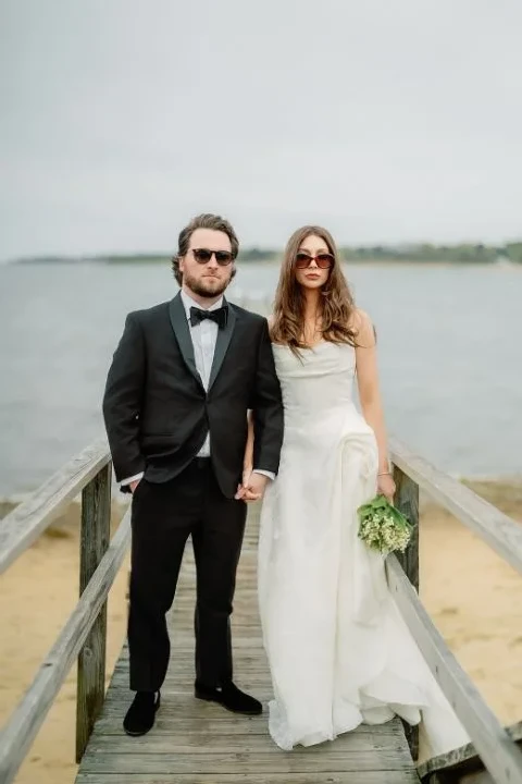 An Organic Coastal Wedding for Alaina and Nicolas
