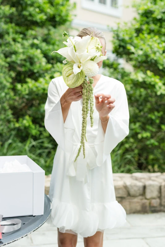 A Chartreuse Wedding for Alex and Jake