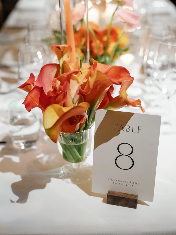 An Indoor Wedding for Alex and Toby