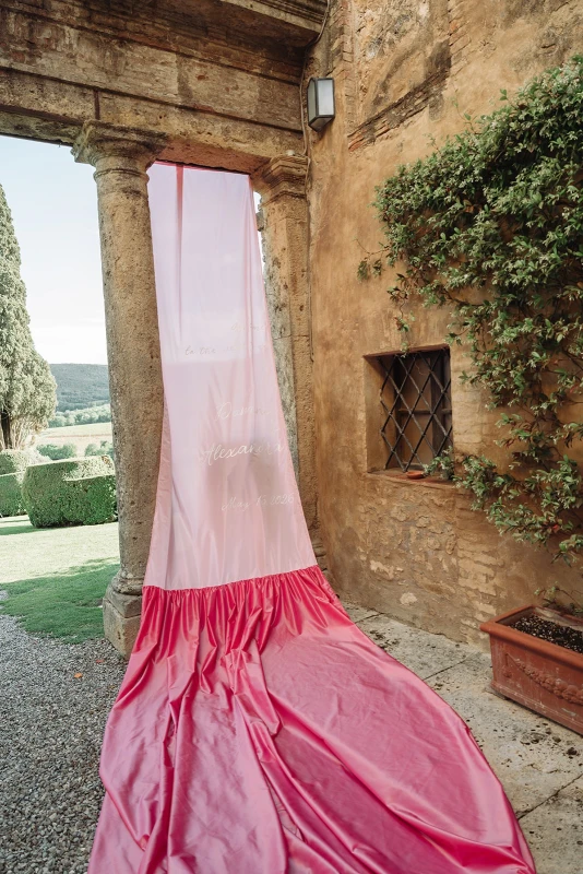 A Rainbow Wedding for Alexandra and Dominic