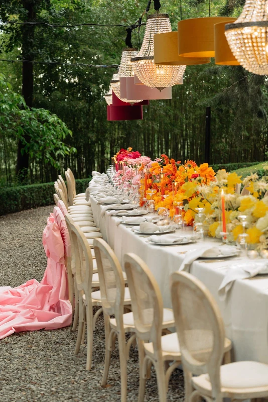 A Rainbow Wedding for Alexandra and Dominic